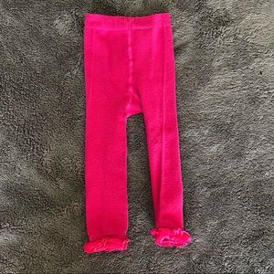 Ruffle Butts ruffled footless tights